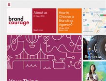 Tablet Screenshot of brandcourage.com